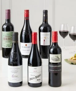 New ⌛ Winemakers Premium Edit Hampers & Food Gifts Red Wine Mixed Case Gift ✔️