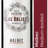 Hot Sale 🎁 Red Wine Las Dalias Malbec - Case Of 6 👍 -Wine, Beer Sales Store SD FD F23A 00051804 NC X EC 0