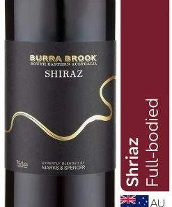Best Pirce 😉 Red Wine Burra Brook Shiraz - Case Of 6 🔥