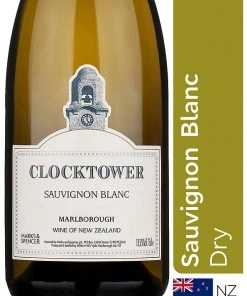 Wholesale 🔔 White Wine Clocktower Sauvignon Blanc - Case Of 6 🌟