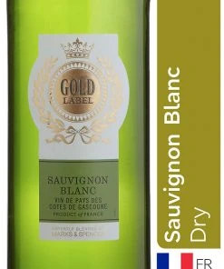 Outlet ❤️ White Wine Gold Label Sauvignon Blanc - Case Of 6 ⌛