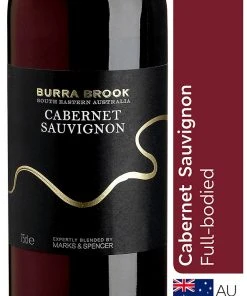 Best Pirce 🔔 Red Wine Burra Brook Cabernet Sauvignon - Case Of 6 🛒