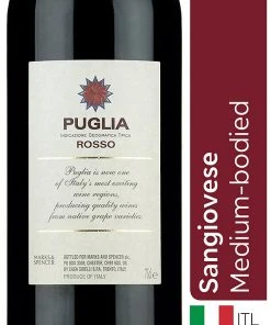 New 🔔 Red Wine Puglia Rosso - Case Of 6 🎉