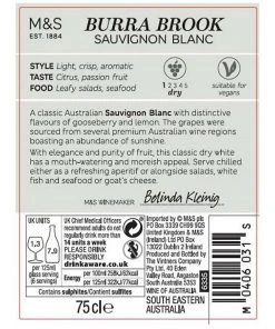 Best Sale 😀 White Wine Burra Brook Sauvignon Blanc - Case Of 6 ❤️ -Wine, Beer Sales Store SD FD F23A 00589505 NC X EC 2