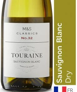 Best Sale βοΈ M&S Classics White Wine Touraine Sauvignon - Case Of 6 π