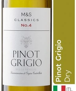 Cheap 👏 M&S Classics White Wine Pinot Grigio - Case Of 6 ⭐