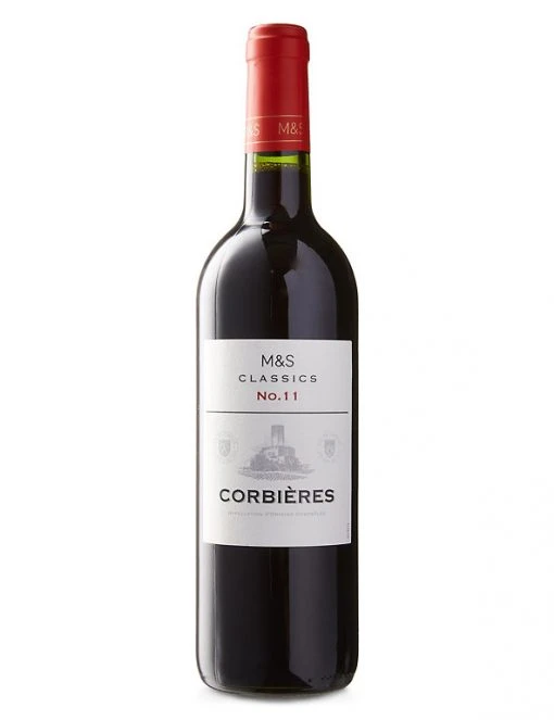 Brand new 🌟 M&S Classics Red Wine Corbieres – Case Of 6 🥰 -Wine, Beer Sales Store SD FD F23A 29119929 NC X EC 0