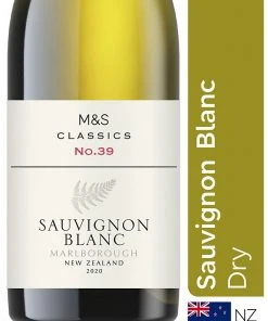 Best Pirce 🔥 M&S Classics White Wine New Zealand Sauvignon - Case Of 6 😉