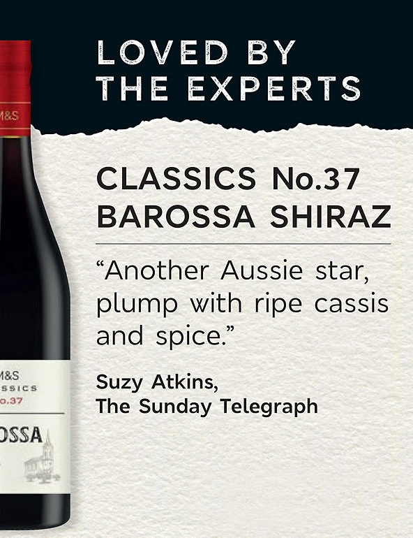 Cheap 𧨠M&S Classics Red Wine Barossa Shiraz - Case Of 6 π 6 Cheap 𧨠M&S Classics Red Wine Barossa Shiraz - Case Of 6 π - Image 4