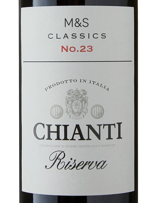 Outlet π M&S Classics Red Wine Chianti - Case Of 6 π€© 4 Outlet π M&S Classics Red Wine Chianti - Case Of 6 π€© - Image 2