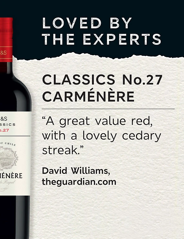 Flash Sale π₯ M&S Classics Red Wine Carmenere - Case Of 6 π 6 Flash Sale π₯ M&S Classics Red Wine Carmenere - Case Of 6 π - Image 4