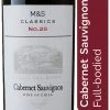Brand new 😀 M&S Classics Red Wine Cabernet Sauvignon - Case Of 6 🤩 -Wine, Beer Sales Store SD FD F23A 29123018 NC X EC 0
