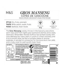 Flash Sale ⌛ M&S Found White Wine Gros Manseng - Case Of 6 😍 -Wine, Beer Sales Store SD FD F23A 29149315 NC X EC 2