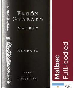 Best deal 🔔 Red Wine Facon Grabado Malbec - Case Of 6 😀