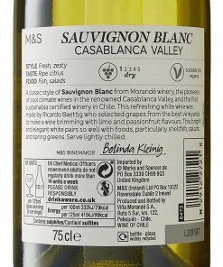 Buy 😉 M&S Classics White Wine Chilean Sauvignon Blanc - Case Of 6 😉 -Wine, Beer Sales Store SD FD F23A 29156337 NC X EC 2