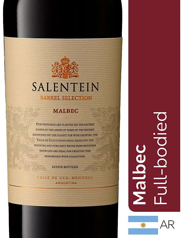 Top 10 β Wine, Beer & Spirits Salentein Barrel Selection Malbec - Case Of 6 π 3 Top 10 β Wine, Beer & Spirits Salentein Barrel Selection Malbec - Case Of 6 π