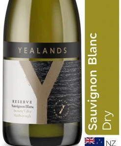 Hot Sale 🎁 Wine, Beer & Spirits Yealands Reserve Sauvignon Blanc - Case Of 6 ✔️